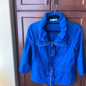 Cleo Blue Light Cotton Jacket Size SP